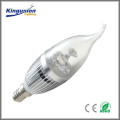 NEW!Low consumption Aluminium Kingunion LED Candle Light Series CE&RoHS Approved